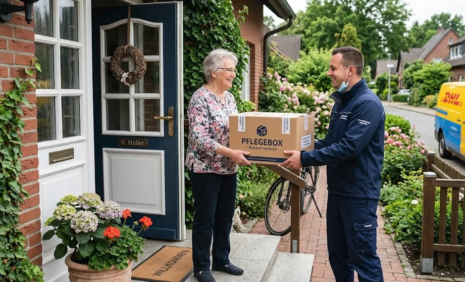 Frau mit Neugeborenem — Symbolbild für die Rückbildungszeit im Wochenbett