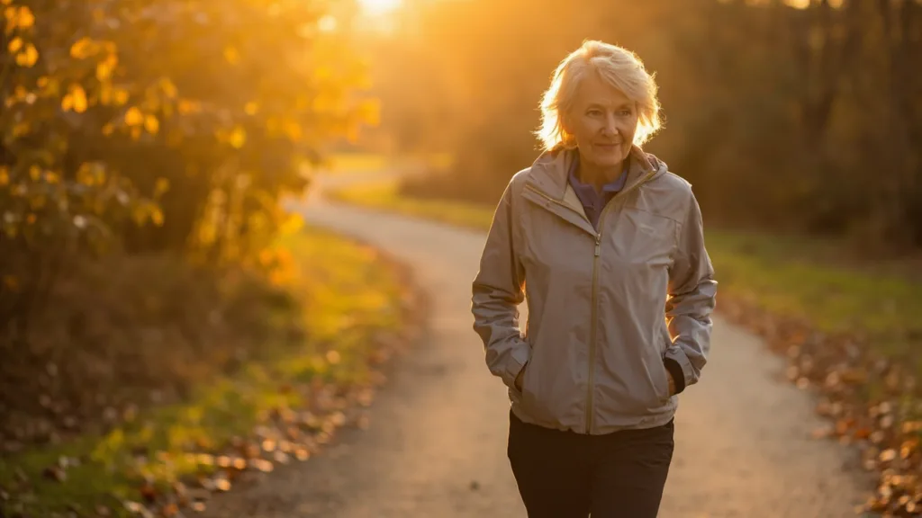 Frau beim Beckenbodentraining — Symbolbild dafür, dass sich bei Frauen viel bewirken lässt