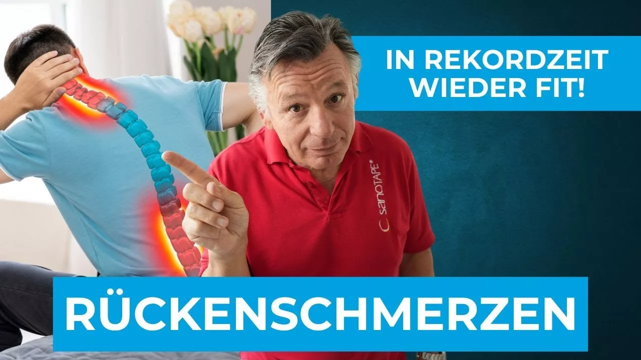 Nie wieder Rückenschmerzen – In Rekordzeit fit!