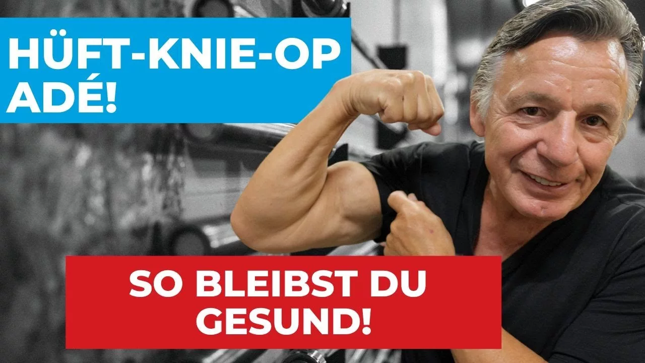 Hüft-Knie-OP Adé! Reha Experte zeigt dir, wie du mit 70+ GESUND bleibst!