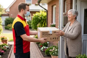 Lieferung direkt an die Haustür